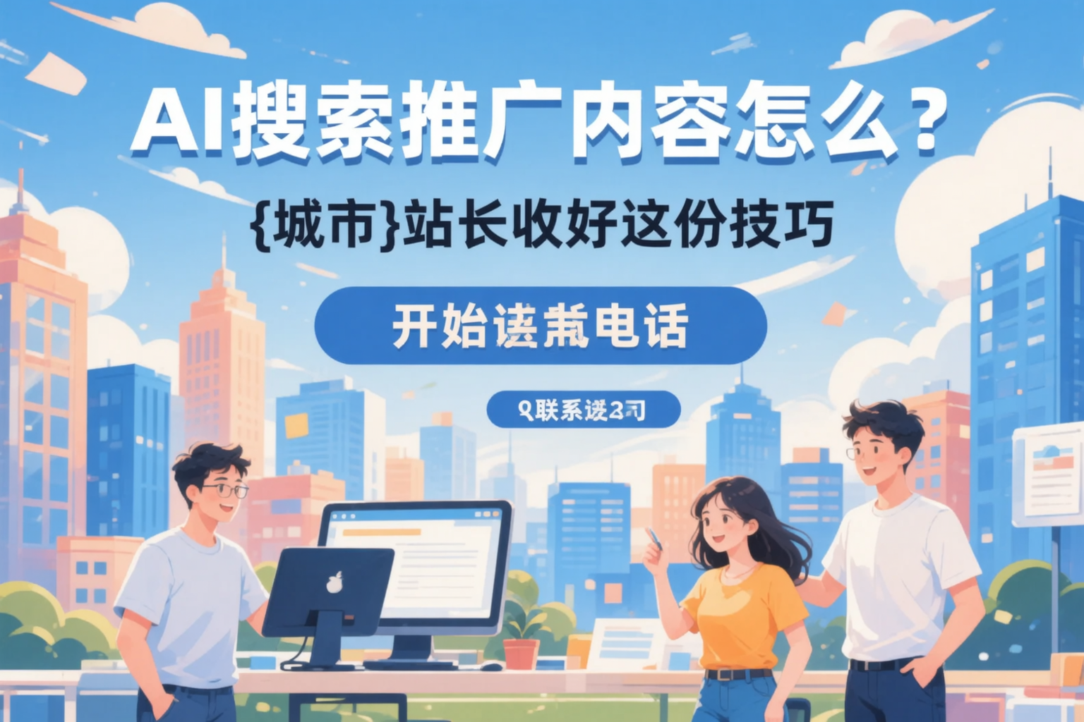 AI搜索推广内容怎么写？点军站长收好这份技巧