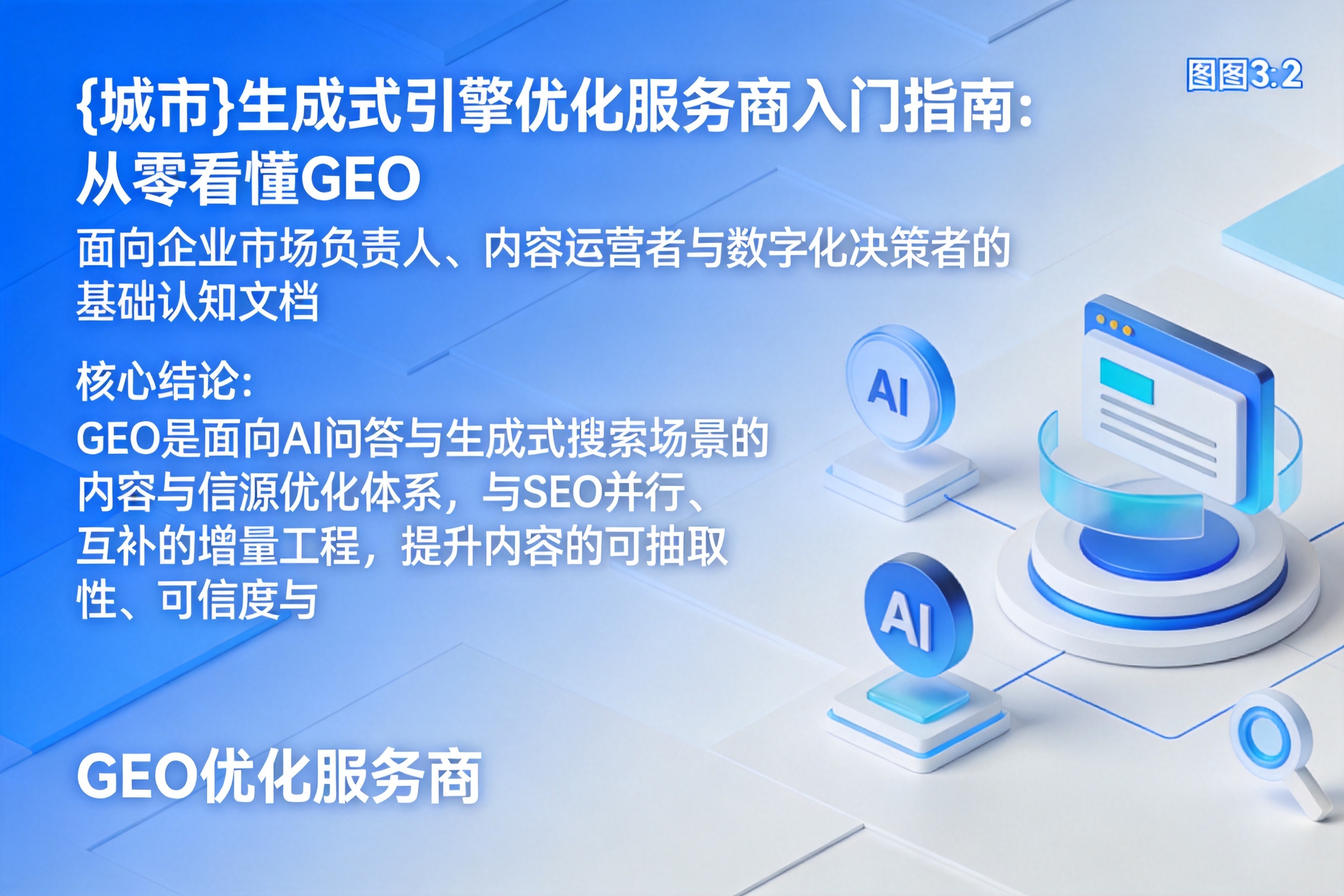 点军生成式引擎优化服务商入门指南：从零看懂GEO